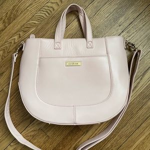 Lily Jade Blush Pink Purse with handles and crossbody strap